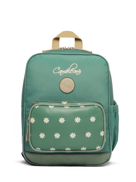 Rugzak 1 Compartiment Cameleon Groen vintage fantasy PBVGSD33 ander zicht 7